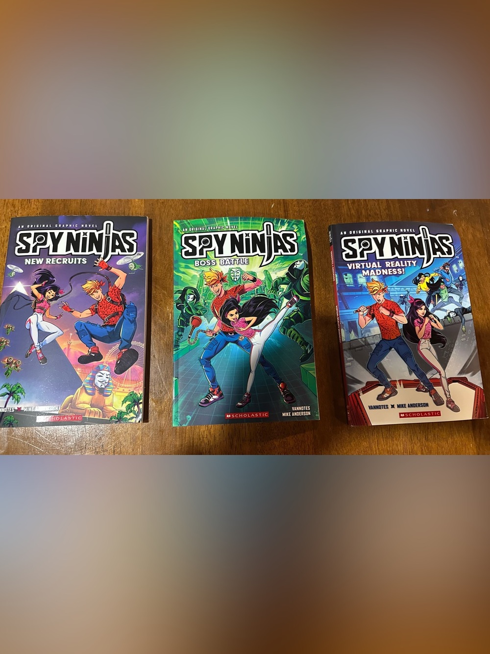 Spy Ninjas Kids books - by Scholastic(3 books)